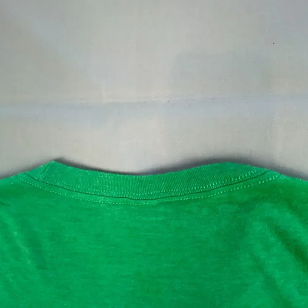 Apple Mens How Bout Them Apples Graphic T-Shirt Heather Green Short Sleeve L